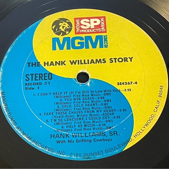 Hank Williams 14 More Of Hank Williams Greatest Hits Vol. II 12" Album LP Vinyl - Picture 3 of 15